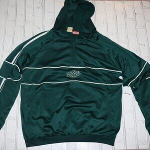 Vintage green and white JG gear Athletic Works Men's pull over Size XL